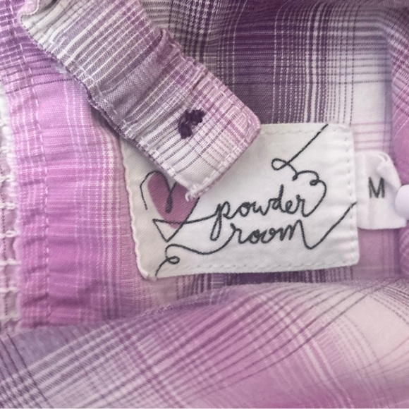 2000s plaid babydoll top 💜🪽 - Picture 3 of 3